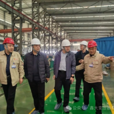 Делегация Lute Electric Co., Ltd. Посетила Xinda Transformer Co., Ltd