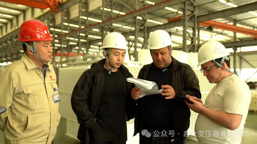 Armenian clients visited our company for research