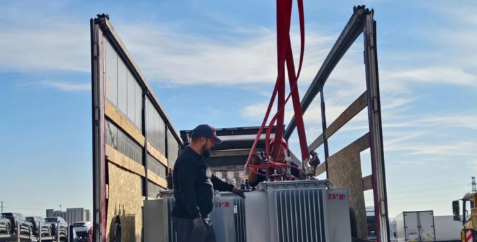  Вторая партия силовых трансформаторов Xin Da была успешно доставлена в порт хоргос.