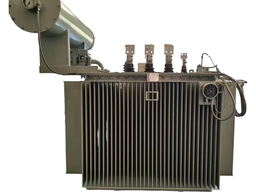Three-phase oil-immersed electric power transformer