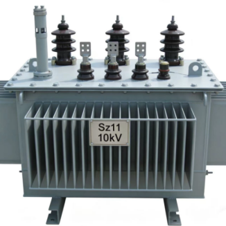 Three-phase oil power transformer