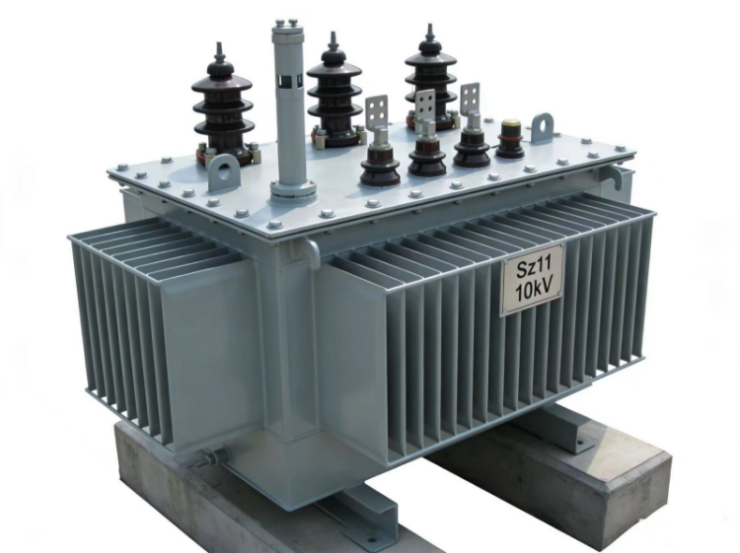 Трехфазный масляный силовой трансформатор