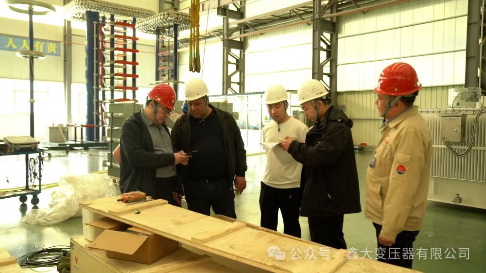 Armenian clients visited our company for research