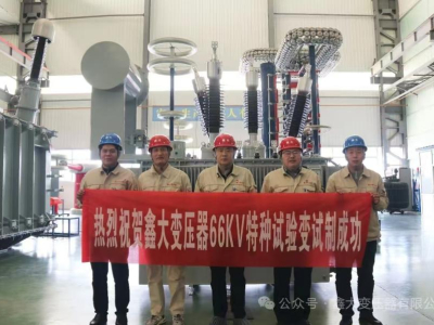 Xinda Transformer успешно развивает 66кв специальный тестовый трансформатор